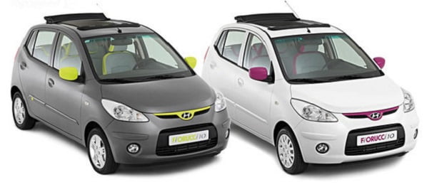 hyundai i10 and i20