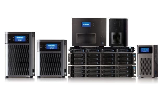 Lenovo Network Storage Family front horizontal