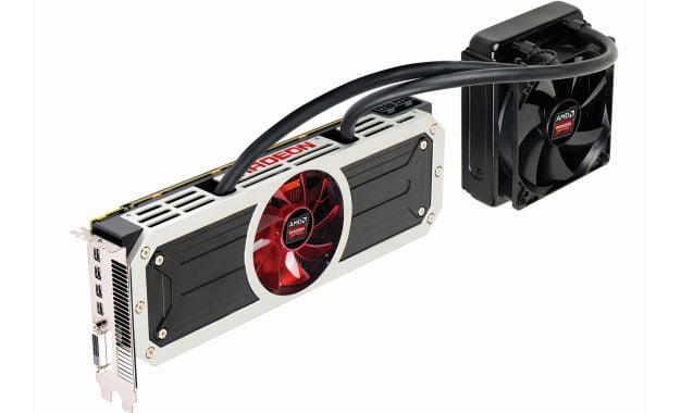 Radeon R9Fan WaterCooler Product Shot Birdseye 5in300dpi