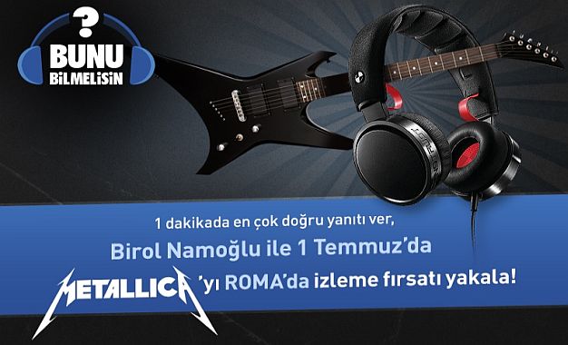 Metallica Konserine Gitmek İsteyenler Philips’i Takip Ediyor 24 Bunu Duymalisin philips
