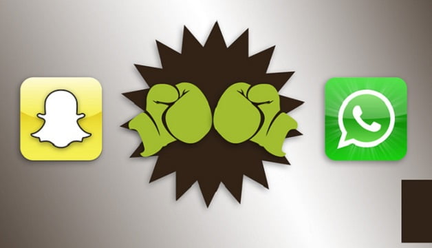 Snapchat WhatsAppe Meydan Okudu