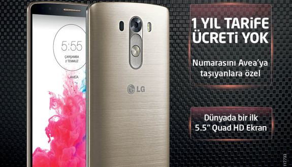 Avea LG G3 Benzersiz Teklif
