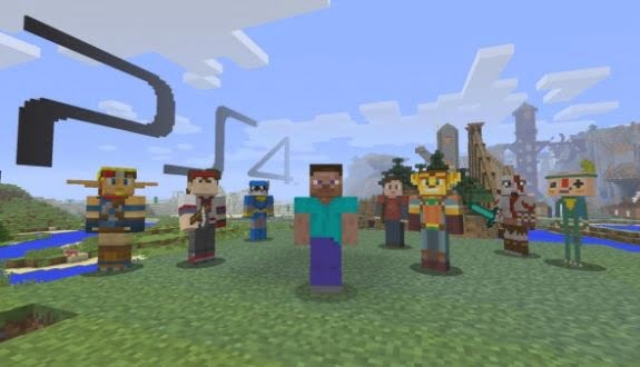 Minecraftın PlayStation 4 Versiyonu Neredeyse Hazır