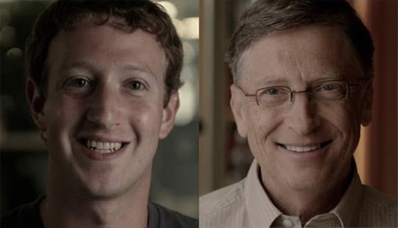 Zuckerberg, Bill Gates'e Meydan Okudu! 20 Zuckerberg Bill Gatese Meydan Okudu