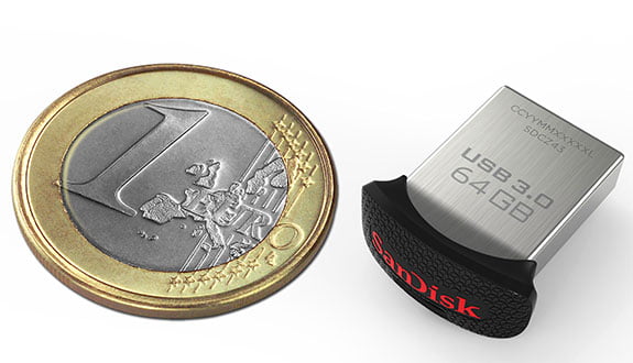 SanDiskin En Kucuk USB Bellegi