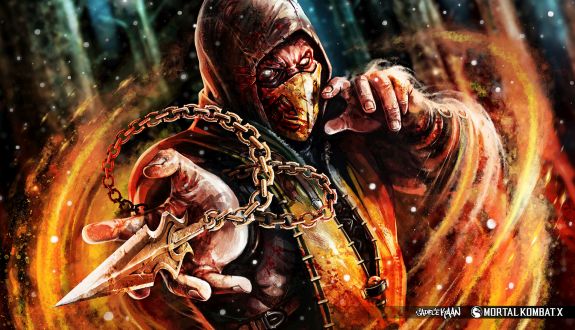 Mortal Kombat X'in Dizisi Geliyor 16 Scorpion from Mortal Kombat X Badass Fan Art