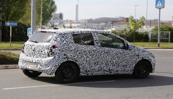 Yeni Opel Corsa'nın Tüm Detayları Ortaya Çıktı! 19 opel karl kamuflaz tyl profil