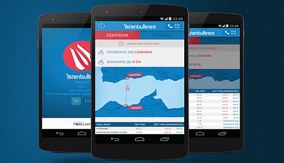 Bu Uygulamayı 2,5 Milyon Kişi İndirecek 1 ISTANBULLINES MOBIL UYGULAMA