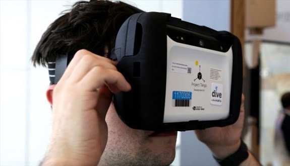 Google'ın 3-D Sensörlü Tango Tableti Play Store’da 1 google3d