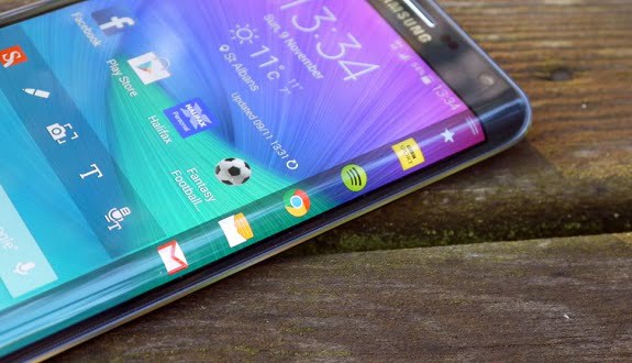 Samsung Galaxy S Edge Patenti Sizdi