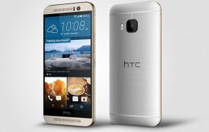 HTC One M9 Silver Left