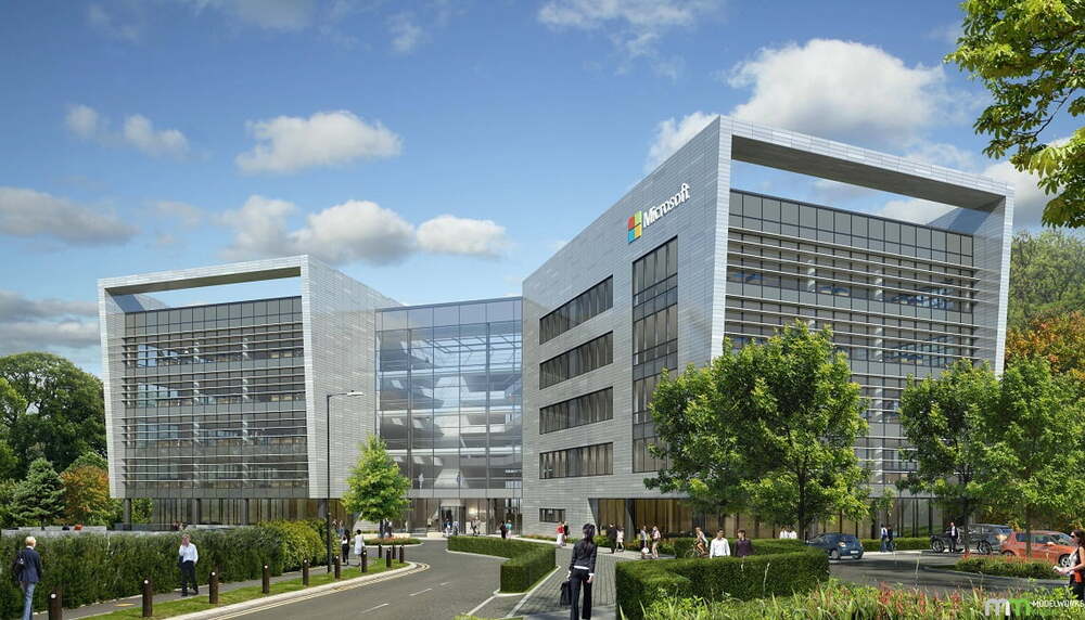 Microsoft 145 Milyar Dolarlık Bir Projeye İmza Atacak 1 Microsoft Building 145 Million Campus in Dublin 475095 3