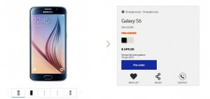 Samsung Galaxy S6 and Galaxy S6 Edge Already Up for Pre Order in Europe 474652 2