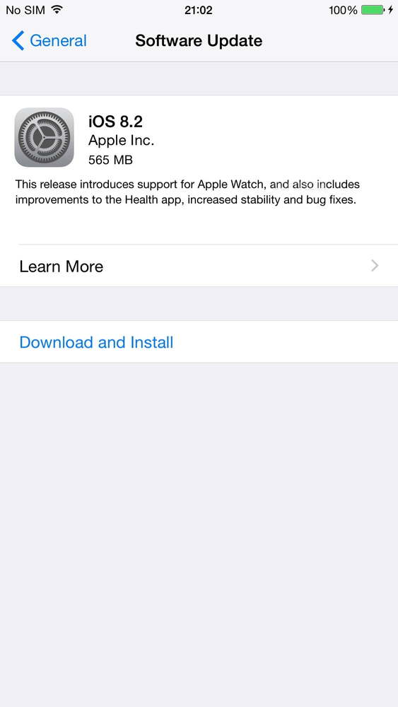 iOS 8 2 Has Been Officially Released with Support for Apple Watch 475309 2
