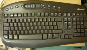 microsoft wireless klavye calisiyor