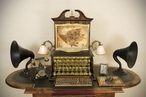 Victorian Retro Steampunk Computer by Datamancer1