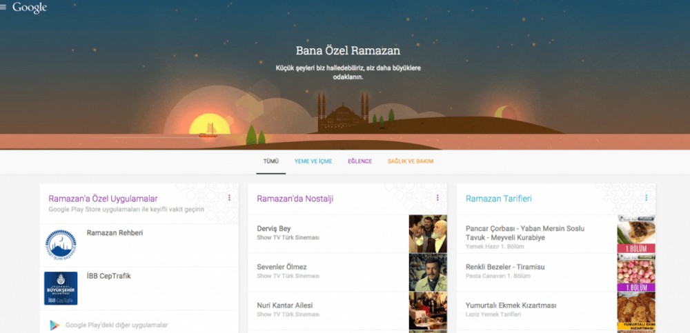 google bana ozel ramazan2