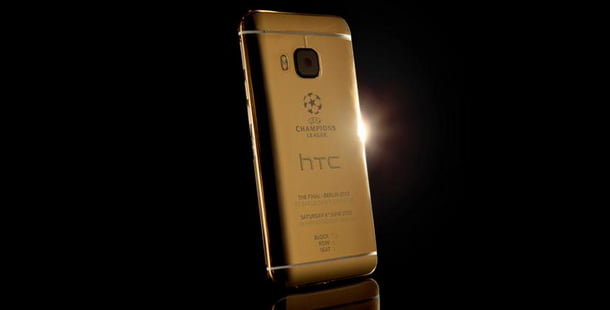 htc one m9 uefa altin surumu