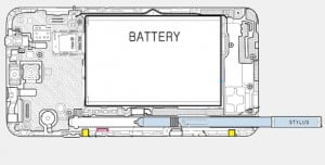 samsung stylus kalem patent