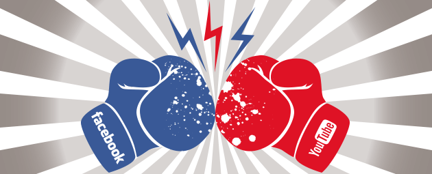 facebook VS youtube