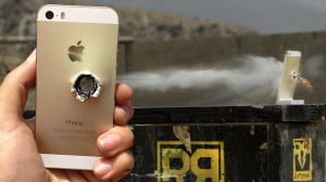 mermiye kafa atan telefon iphone6
