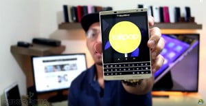 BlackBerry'nin yeni Android'li modelinin videosu sızdı! 19 android blackberry passport videosu