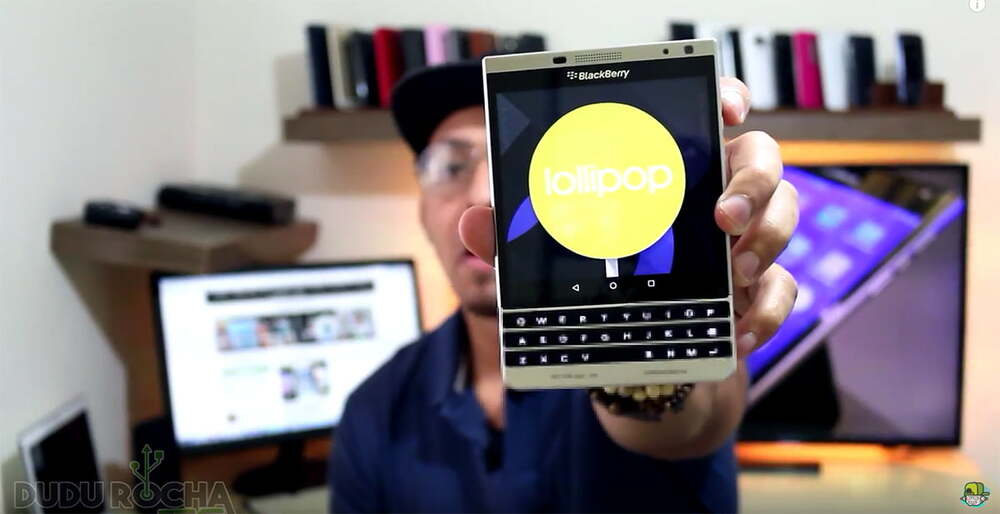 android blackberry passport videosu