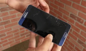galaxy note 5 kirilma dusurme testi