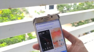 samsung tema secenekleri