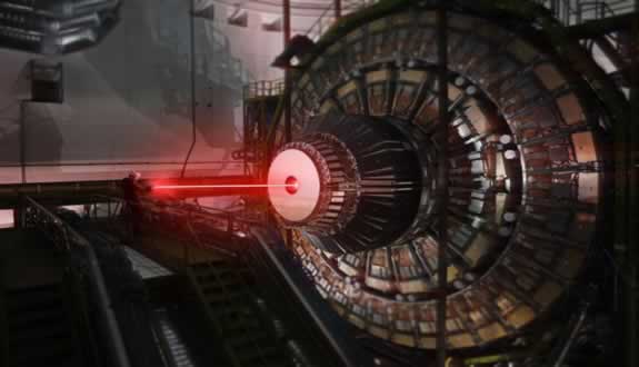 CERN atomalti parcacigina isik tuttu