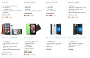 lumia 950 and lumia 950 xl show up on microsoft website ahead of launch 493199 2