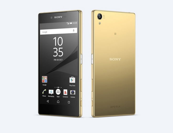 6 xperia z5 altin sarisi