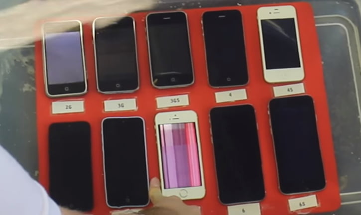 iphone su gecirmezlik testi