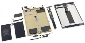 iPad Pro'nun içinde neler var? 25 ipad pro ifixit 2