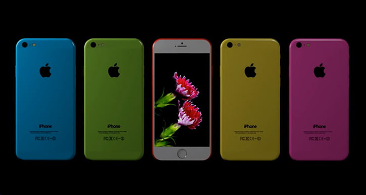 plastik kasali iphone 6c
