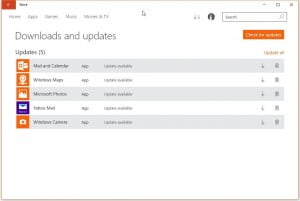 windows 10 uygulamaları