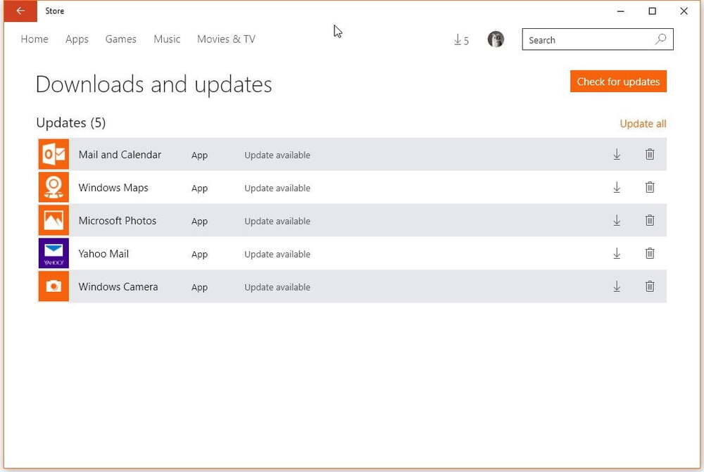 windows 10 uygulamaları