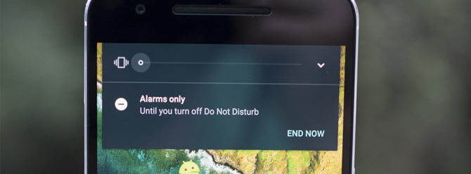 Android "Rahatsız etme modu"