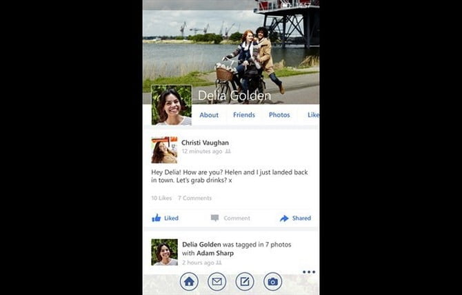 facebook windows 10