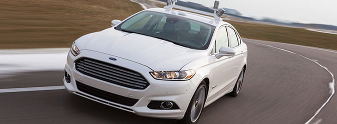 google ve ford surucusuz arac