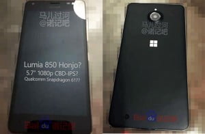 microsoft lumia 850