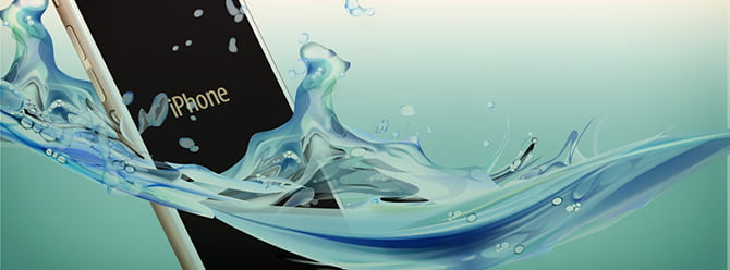 suya dayanikli iphone