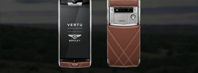 Vertu ve Bentley İşbirliği yaptı
