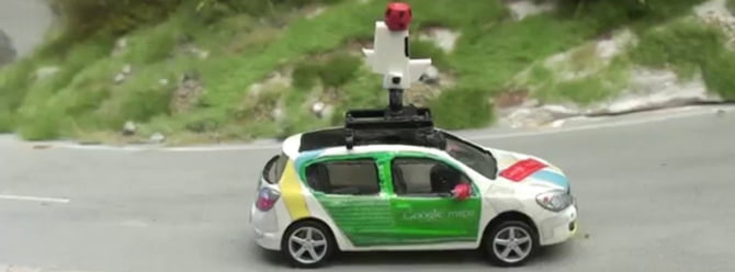 google street view araci