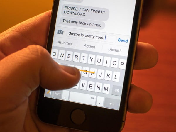 iOS için Swipe Klavye