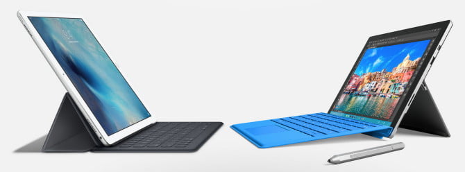 ipadpro surfacepro4 renders