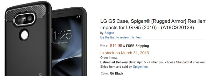 Spigen LG G5