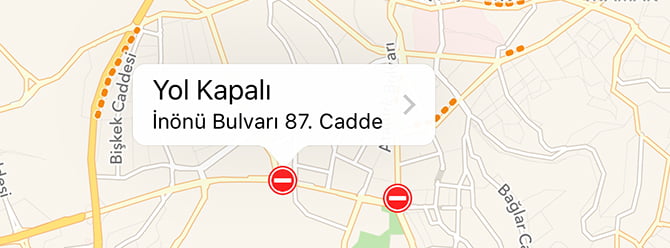 apple harita trafik 1