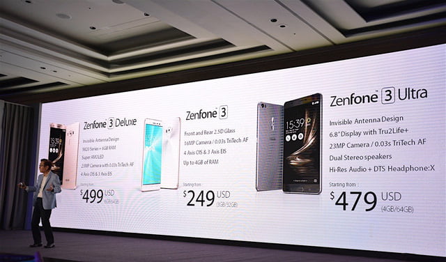 Asus Zenfone 3 deluxe ultra