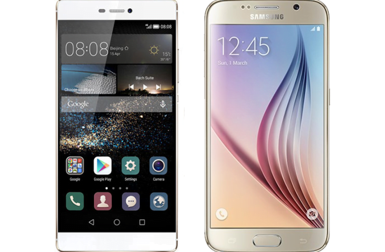 huawei p8 galaxy s6
